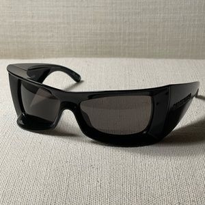 New Without Tags Balenciaga Rectangle Frame Sunglasses BB0156S